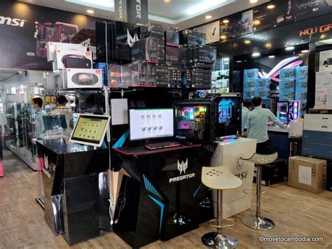 cambodia computer shop.